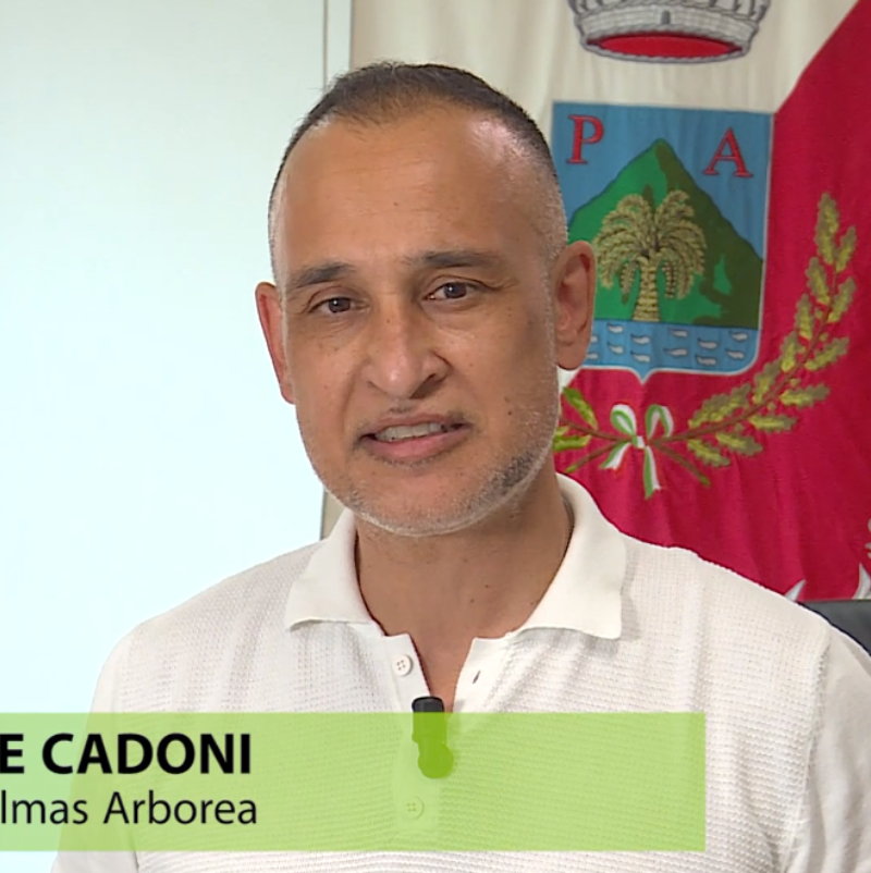 Presentazione del sindaco di Palmas Arborea