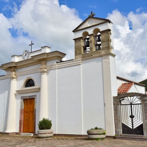 Palmas Arborea. Facciata della chiesa di Sant'Antioco