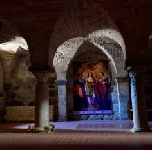 Basilica romanica di Santa Giusta. Cripta