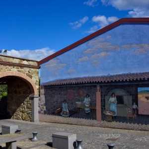Villaurbana. Murales nel centro storico